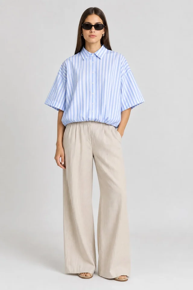 Camisa TRASHER (Rayada)