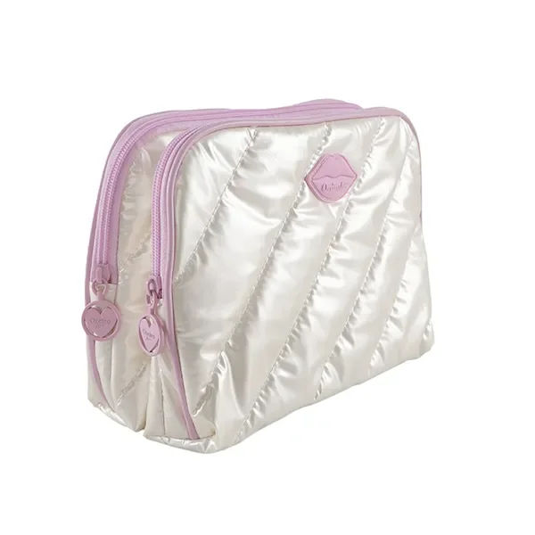 MAR1507 - 28851-PORTA COSMETICOS OREIRO LOVE BEIGE