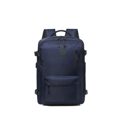 MAR1498 - 19116-MOCHILA VIAJE TREVEL TECH AZUL MARINO