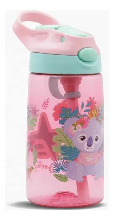 BAZ0342 - BOTFTY161/1- BOTELLA TRITAN KOALA ROSA