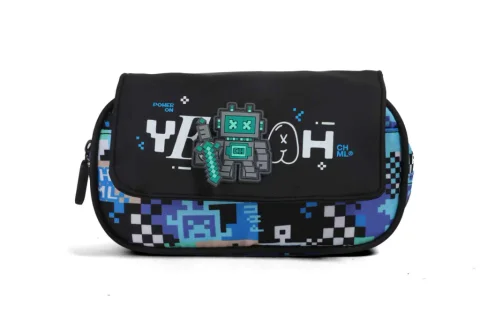 ESC0233 - FS147-CARTUCHERA SPIN ROBOT BLACK