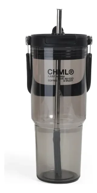 BAZ0025 - BZ64 - CUP VASO + SORBETE CHIMOLA NEGRO 