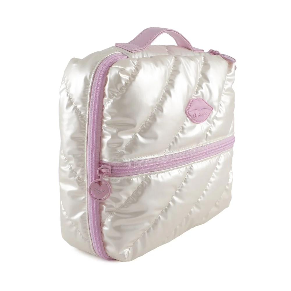 MAR1504 - 28853-PORTA COSMETICOS OREIRO LOVE BEIGE