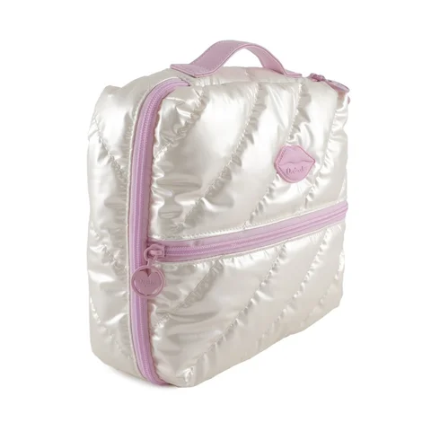 MAR1504 - 28853-PORTA COSMETICOS OREIRO LOVE BEIGE