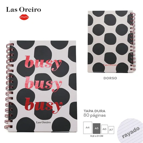 LIB0021 - 13895 - CUADERNOS OREIRO LOVE T2 BUSY BUSY
