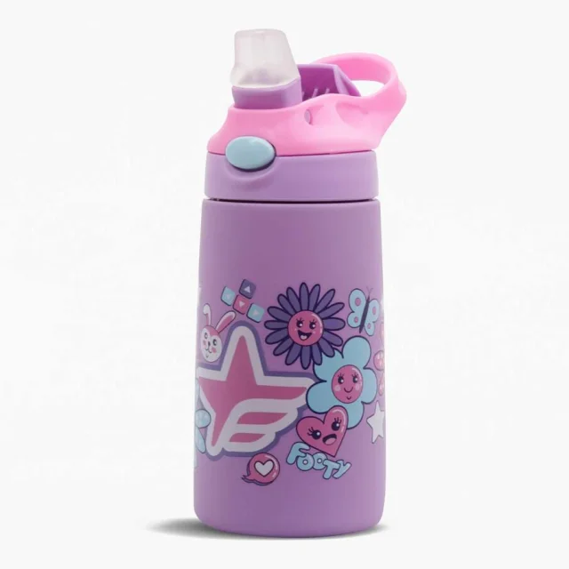 BAZ0347 - BOTERM173/1- BOTELLA TERMICA  FLOWER LILA