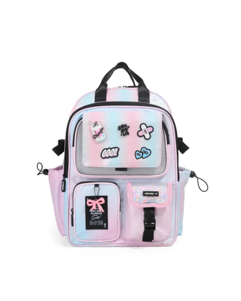 ESC0328 - TR223-MOCHILA GLOWING ESPALDA17" AQUA