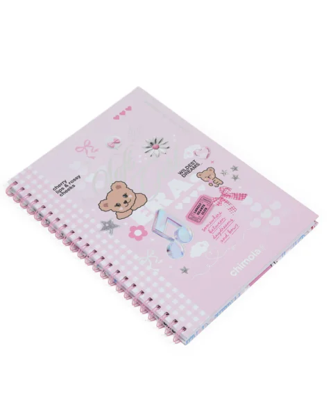 LIB0070 - ST19-CUADERNO A4 ESPIRALO DREAM PINK