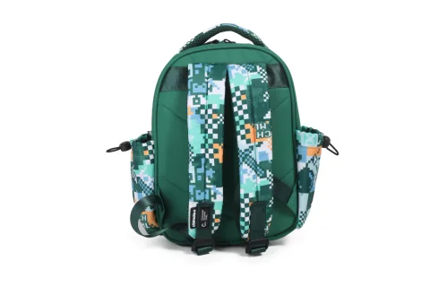 ESC0277 - FS131-MOCHILA SPIN ROBOT ESPALDA 14" GREEN