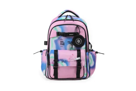 ESC0230 - FS115-MOCHILA BLURRED ESPALDA 18" PINK