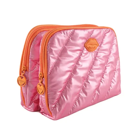 MAR1508 - 28851-PORTA COSMETICOS OREIRO LOVE FUCCIA