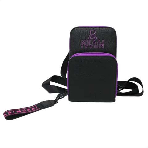 MAR0815 - 28727 - PHONE BAG MUAA NEGRO