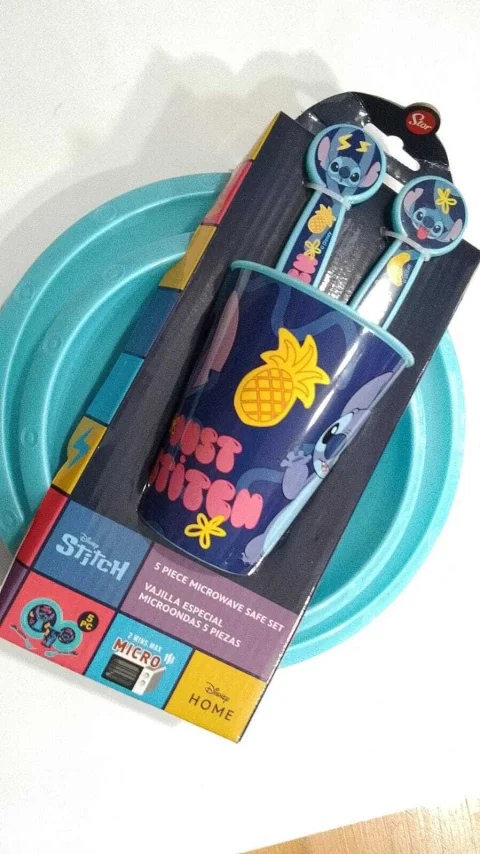 BAZ0156 - 1405 - SET D PLATOS STITCH X5