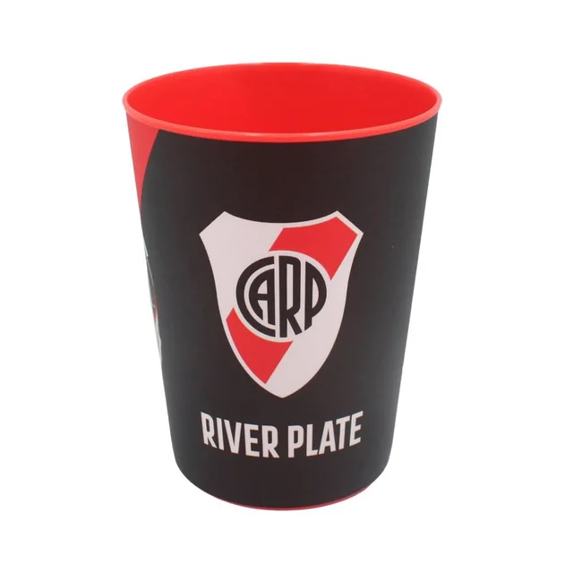 BAZ0334 - RI445- VASO PLASTICO RIVER PLATE