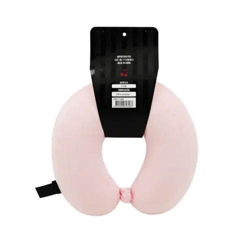 VIA0027 - 31348-SET VIAJE OREIRO ALMOADA Y MASC ROSA