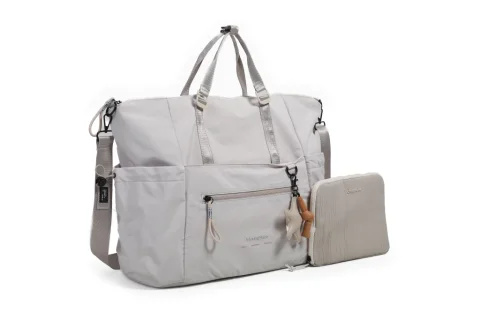 MAR0141 - BP137- BOLSO MATERNAL OLIVIA CHIMOLA NUDE