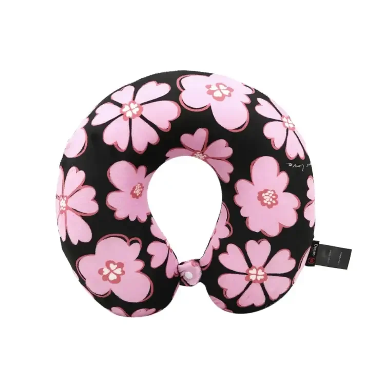 VIA0032 - 31322-SET VIAJE OREIRO ALMOADA Y MASC  NEGRO