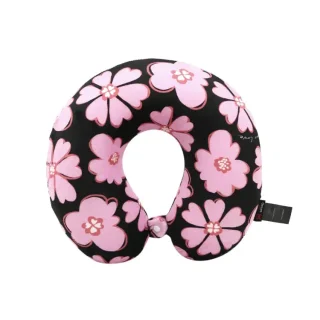 VIA0032 - 31322-SET VIAJE OREIRO ALMOADA Y MASC  NEGRO - Vista 1