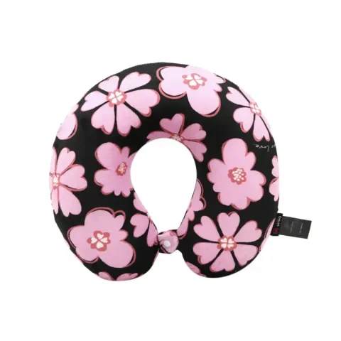 VIA0032 - 31322-SET VIAJE OREIRO ALMOADA Y MASC  NEGRO