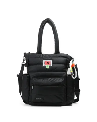 MAR1530 - FS132-BOLSO TOTE PILLOW BLACK - Vista 1