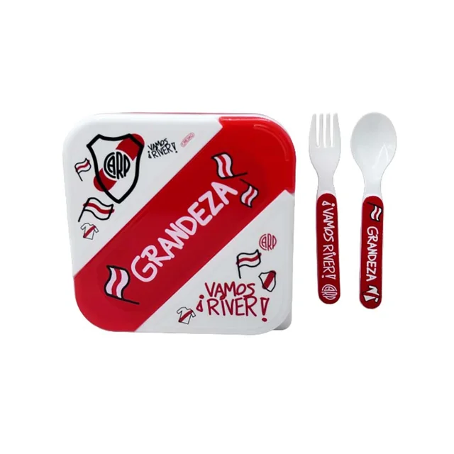 BAZ0337 - RI456-LUNCH BOX CON CUBIERTOS RIVER