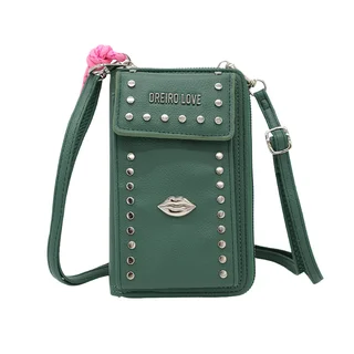 MAR1517 - 28615-PORTA CELULAR OREIRO VERDE - Vista 1