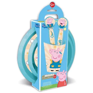 BAZ0160 - 1410 - SET PLATOS PEPPA PIG X5 - Vista 1