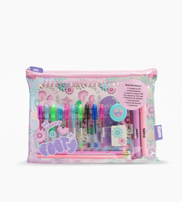 LIB0126 - SET501-SET ESTUCHE LIBRERIA BE HAPPY