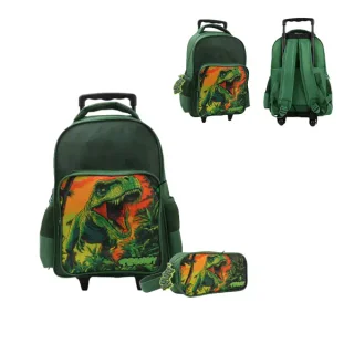 ESC0003 - 28777- MOCHILA TRENDY VERDE - Vista 1