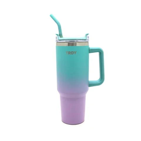 BAZ0213 - 17512C- BOTELLA TERMICA AQUA+ROSA TRENDY