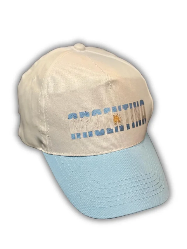 Gorra Argentina blanco/celeste