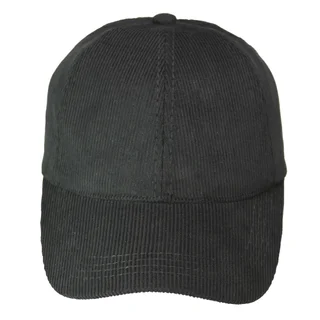 #108640BK - Gorra de adulto visera curva en corderoy - Vista 2