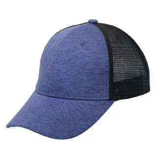 #107731NYBK - Gorra trucker visera curva 6 paneles azul. - Vista 1