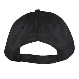 #1254BK - Gorra infantil visera curva 5 gajos negra - Vista 4
