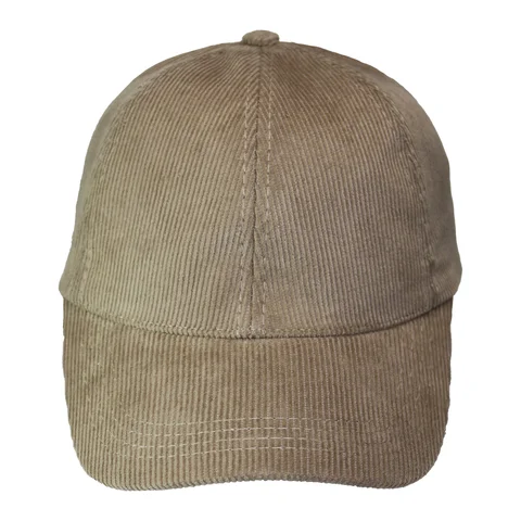 #108640BG - Gorra de adulto visera curva en corderoy