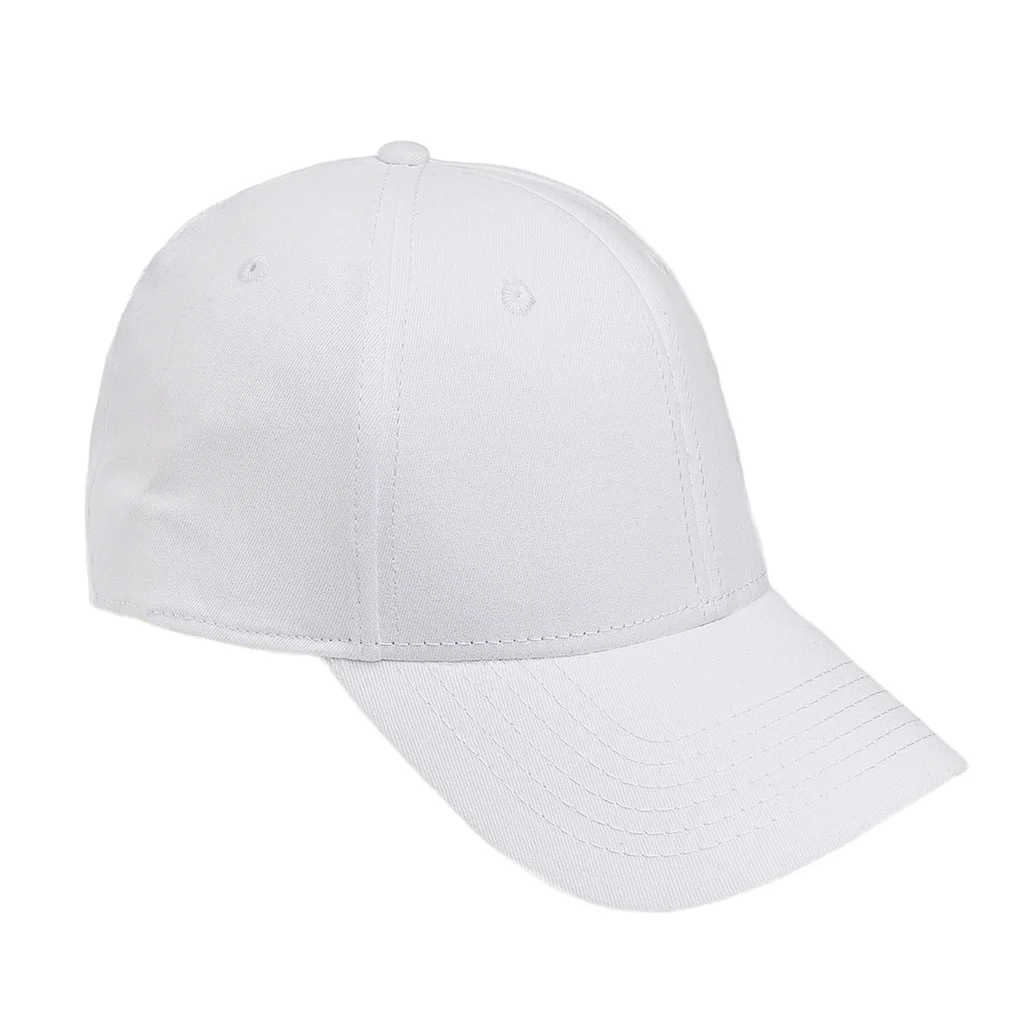 #10515WH - GORRA VISERA CURVA TAFILETE ELASTIZADO