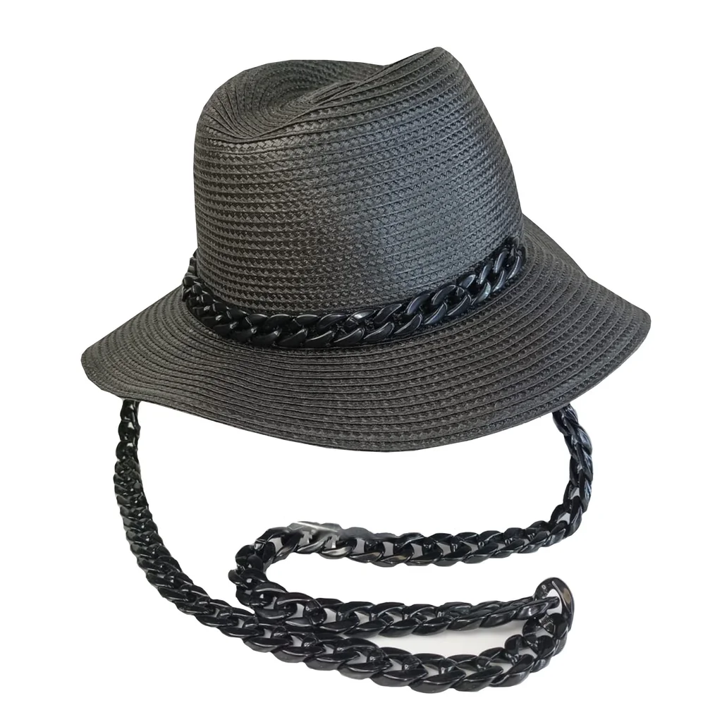 #241252bk - Sombrero indiana de poliéster