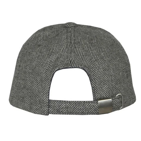 #108840GR - Gorra 6 gajos espigada gris