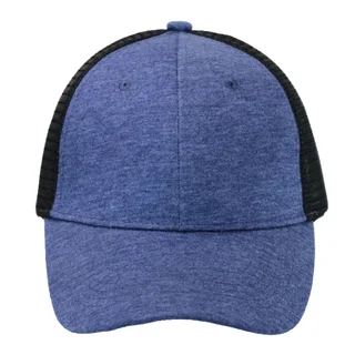 #107731NYBK - Gorra trucker visera curva 6 paneles azul. - Vista 2