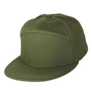 #108410MGMGMG - Gorra visera plana 7 paneles  verde militar. - Vista 1