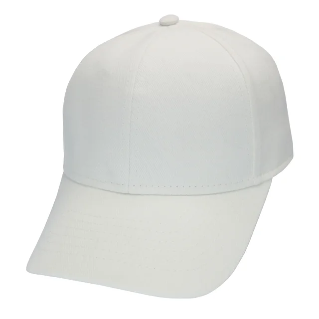 #107960WH - Gorra de adulto visera curva ajuste de hebilla