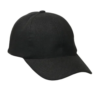 #108560BK - Gorra de paño 6 gajos negra - Vista 3