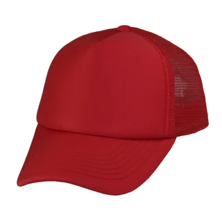#105141RDRDRD - TRUCKER VISERA CURVA ADULTO ROJA - Vista 1