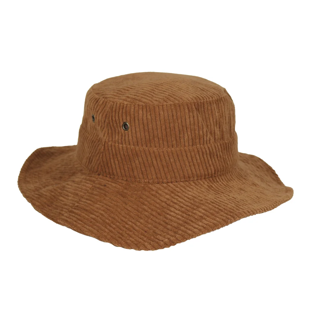 #143110MR - Chambergo de corderoy ala ancha marron