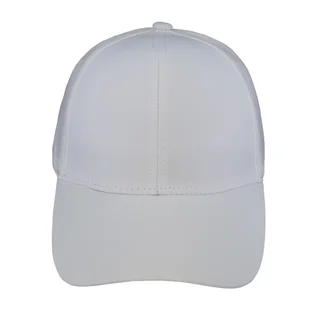 #108500WH - Gorra deportiva para adulto 6 gajos blanca - Vista 2