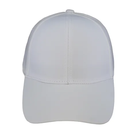 #108500WH - Gorra deportiva para adulto 6 gajos blanca