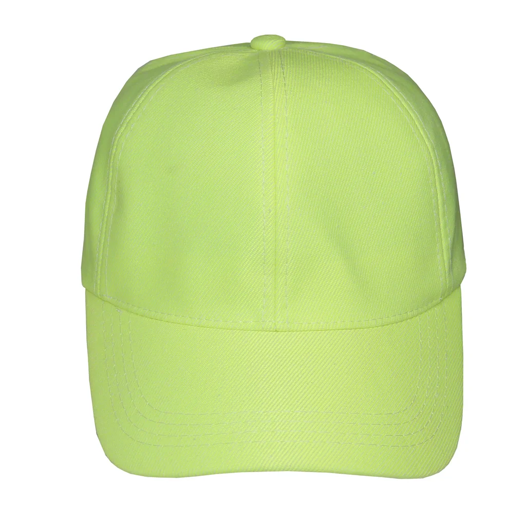 #108230AF - Gorra de Algodon 6 Gajos Fluor