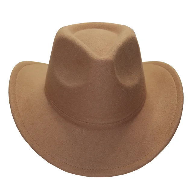 #231260KK - Cowboy simil de fieltro Caqui