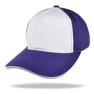 Gorra de adulto en algodón con frente liso y ajuste de hebilla - Vista 1