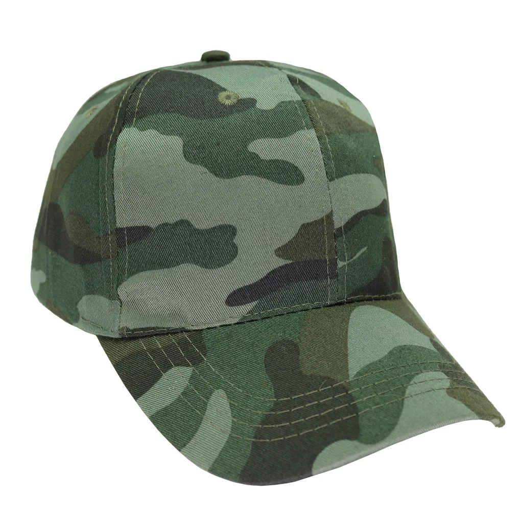 #10-386-0 - Gorra de gabardina camuflada militar